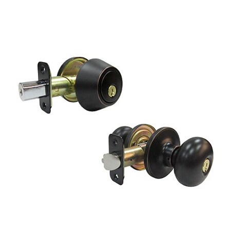 Taiwan Fu Hsing Industrial TG BRZ Mushcomb Lockset BFX7L1B KA3